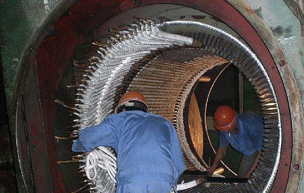 西安西瑪高壓電機(jī)定子線圈接地故障案例解析。