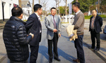 西瑪電機(jī)公司總經(jīng)理?xiàng)钐炖麍A滿完成對(duì)華東市場的考察?！靼膊﹨R儀器儀表有限公司